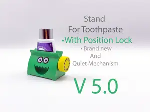 Stand for Toothpaste V5.0 (Kids' version)