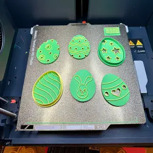 Easter egg cookie cutter / stamp