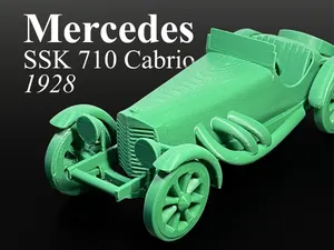 Mercedes Benz SSK 710 Cabrio 1928
