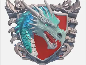 Dragon Shield wall art