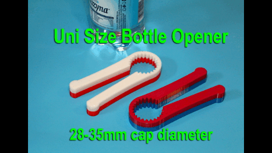 Uni Size Bottle Opener (28-35mm cap diameter)