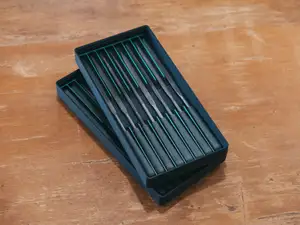 Gridfinity - Needle File Tray