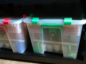 Samla 45L silica desiccant containers