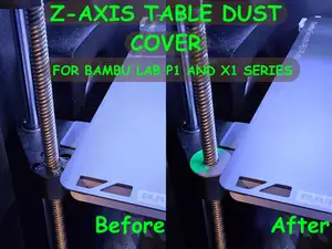 Z-axis Table Dust Cover