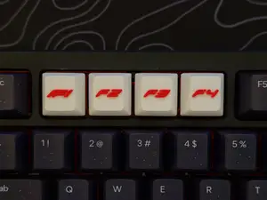 Formula Keycaps F1/F2/F3/F4 - Mechanical Keyboard