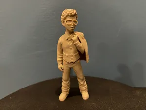 Napoleon Dynamite movie cover figurine, GOSH!