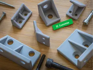 Customizable L-Corner Bracket | Shelf Bracket