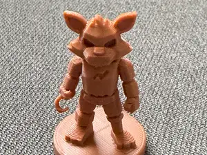 Rusted Pirate Animatronic – Stylized Figurine