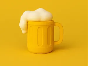 Mini Beer Mug Figurine