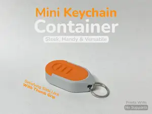 Mini Keychain Container