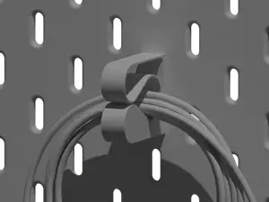 Cable Holder IKEA Skadis