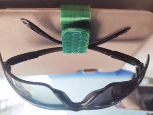 EcoClip - Suporte de Óculos para Quebra-Sol