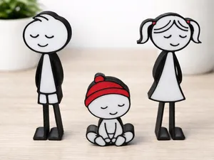 Children Figurines – Family Expansion Set