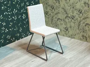 Dollhouse dining chair, modern - Scale 1:8 / 1:12
