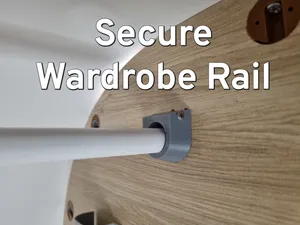 Clothes Rod Holder – Universal for RV & Home