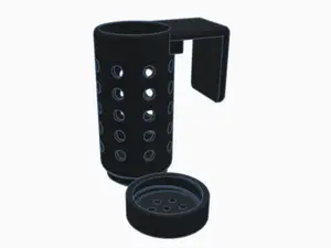 Aquarium Plant Holder (rimmed tank)