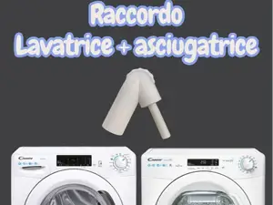 raccordo scarico lavatrice + asciugatrice