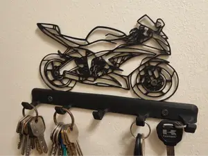 Motorcycle Key rack