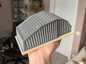 Shell garage for a car