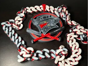 Custom Baseball Hype Chain - Team Logo Edition!