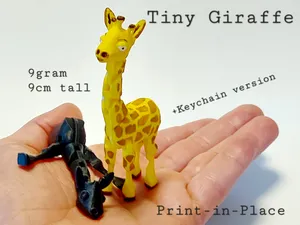 Articulated Tiny Giraffe (Print-in-Place)