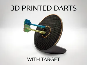 3D Printed Darts Target Set