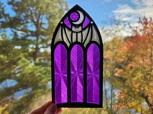 "Batty" Gothic Window Suncatcher