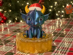 Christmas Chibi Dragon