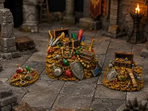 Epic Treasure Hoard Set – Loot Piles Terrain