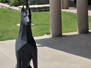 Low Poly Doberman