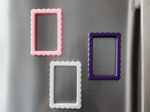 Instax Mini Frame Fridge Magnet (No Supports)