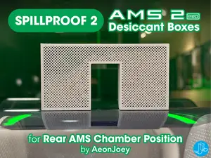 SPILLPROOF2 AMS 2 Pro Desiccant Boxes - Rear Spot
