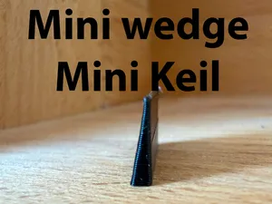 Mini Wedges – kleine Keile / Abstandshalter