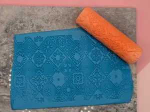 Talavera Mexican Tile Texture Roller V2