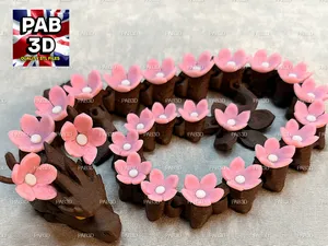 articulated flexi dragon cherry blossom