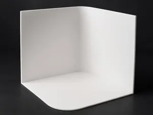 Compact Corner Photo Booth - Curved - Seamless