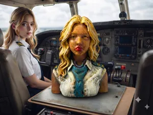 Female Pilot – Private Jet Edition