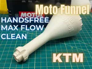 KTM Oil Funnel – Thread-In No Spill