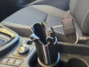 Car Cup Holder Organizer for Medium Phones & Keys