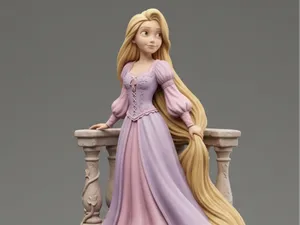 Rapunzel Decorative Tower – Disney inspired