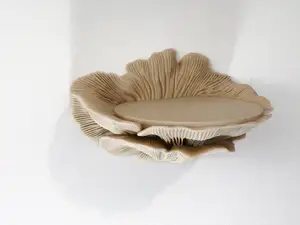 Mycelial Bloom: Organic Floating Shelf