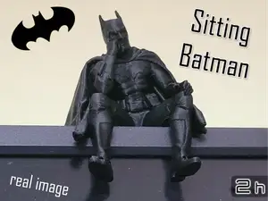 Sitting Batman