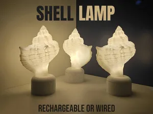 SHELL LAMP DIMMABLE