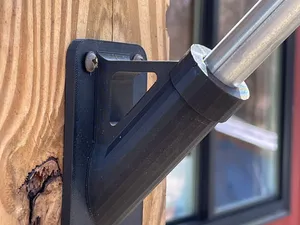 Flag Pole Wall Bracket Heavy Duty (20mm and 38mm)