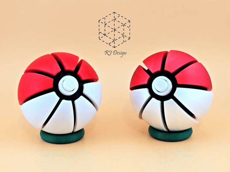 Pokeball Click-a-Ball Fidget