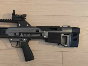 Nerf ZWQ S400 Zebra Extended Buttstock