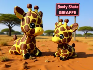 Giraffe Articulated Flexi Fidget