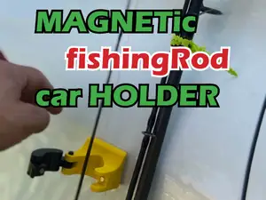 Magnetic rod holder (for car)