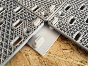 Lightweight Infinite Skadis Wall Mount - No Screws