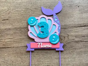Cake Topper Mermaid